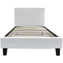 Lit 'Lina' - 90 x 190 cm - Blanc