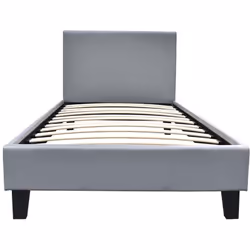 Description générale Le lit simple 'Lina' est idéal pour meubler une chambre d'enfant, d'adolescent ou un petit espace comme ...