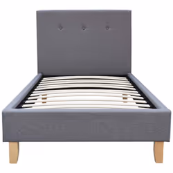 Description générale Faites de votre chambre à coucher une pièce élégante avec le lit 'Elise'. Sa structure robuste en bois e ...