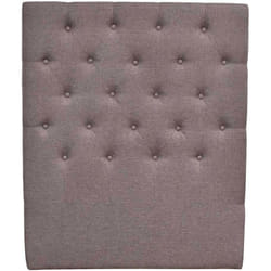 Habitat Et Jardin - Tête de lit capitonnée 'Déco' - 99 cm - Taupe - En tissu
