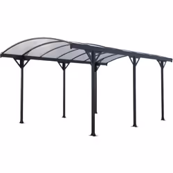 Description générale Le Carport Protector de 15 m² allie résistance et fiabilité grâce à sa structure en aluminium, conçue po ...
