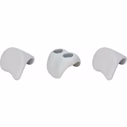 Un set de 2 repose-têtes et 1 porte-gobelet - 23 x 15 x 25 cm - En PU - Stable - Pratique - Pour un confort absolu - S'adapte ...