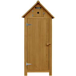 Armoire de jardin Habitat Et Jardin Cabanon - 77 x 54.5 x 179 cm - Marron