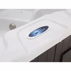 Habitat Et Jardin Spa Led "haïti" 4 Places - Enceintes Bluetooth Intégrées - Blanc