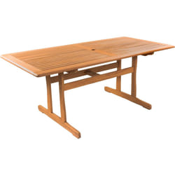 Habitat Et Jardin Table De Jardin "osaka" - 180 X 90 Cm - Bois Naturel