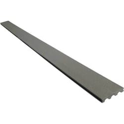 Habitat Et Jardin - Lot de 3 lames de terrasse composite pleines - Long: 2,4m -1m2- Gris