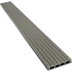 Habitat Et Jardin Lot De 3 Lames De Terrasse Composite Alvéolaires - Long: 2,4m - Surface 1m² - Gris