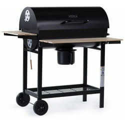 Habitat Et Jardin - Barbecue xxl charbon de bois 'King' - 95 x 63 x 105 cm - Noir