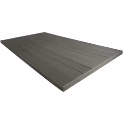 Descriptif : Pack 5m² - Lames de terrasse composite pleines - Gris foncé. Type de lame : Pleine. Matériau : Bois composite. T ...