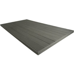 Habitat Et Jardin - Pack 5m² - Lames de terrasse composite pleines - Gris foncé