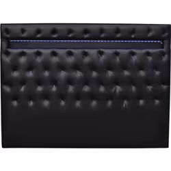 Habitat Et Jardin Tête De Lit "déco" Led - 149 Cm - Noir