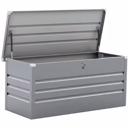 Description générale Le coffre de rangement extérieur est la solution idéale pour tous vos besoins de rangement. Ce meuble de ...