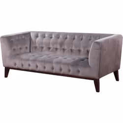 Canapé "Vanessa" Vous souhaitez donner du cachet et une touche chic à votre intérieur ?Ce canapé est fait pour vous ! Sa stru ...