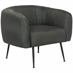Fauteuil "Diana" Ce fauteuil en velours convient parfaitement à tout type d'espaces intérieur, il peut aussi bien être placé ...