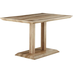 Table repas 'Alina' - 130 x 80 x 75 cm - Chêne