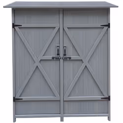 Magnifique armoire de jardin pour un jardin parfaitement rangé. Cette armoire de rangement de jardin compacte offre un espace ...