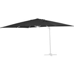 Toile pour parasol jardin déporté 'Sun 3' - 3 x 3 m - Noir
