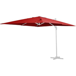 Toile parasol déporté 'Sun 3' - 3 x 3 m - Rouge