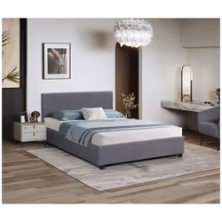 Description générale Offrez-vous un moment de détente avec le lit coffre double 'Carla', idéal pour tous les styles de décora ...