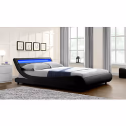 Description générale Le lit 'Natacha' est un meuble élégant et contemporain qui ajoutera une touche de sophistication à votre ...