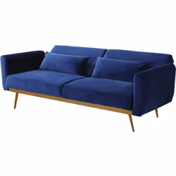 Description générale Le canapé 'Donia' est un clic-clac au design épuré et moderne, parfait pour un salon contemporain. Sa ca ...
