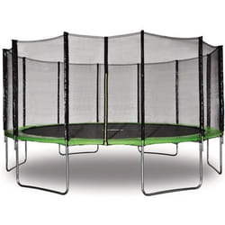 Habitat Et Jardin Trampoline " Yoopi " - ø 4.90 M - Vert