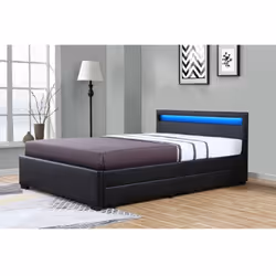 Description générale Le lit 'Nico' est un meuble au design moderne et épuré, idéal pour compléter une chambre au style classi ...
