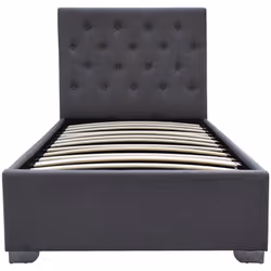 Description générale Le lit simple avec coffre 'TINO' présente un design moderne et épuré, idéal pour une chambre à la décora ...