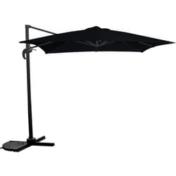 Habitat Et Jardin - Parasol jardin déporté - 2.5 x 2.5 m - Noir