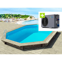 Piscine bois Brazilia 5.86 x 3.86 m