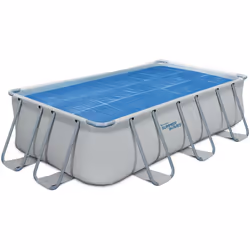 Dimensions de la bâche : 2,13 x 3,96 x 0.006 m. Colisage : 1 colis : - 0,6477 x 0,4001 x 0,3683 m, 1,67 kg.