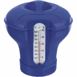 Diffuseur de chlore flottant avec thermomètre intégré Ce diffuseur de chlore flottant est parfait pour l'entretien de votre p ...