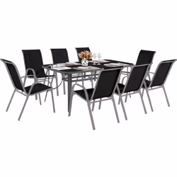Habitat Et Jardin Salon De Jardin  Cordoba + Tropic 8 Personnes