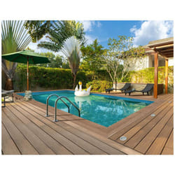 Piscine bois rectangle " Panama "- 6.20 x 4.10 x 1.45 m