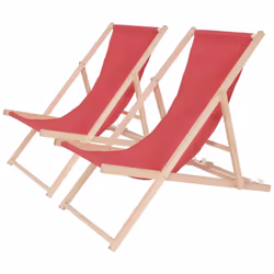 Lot de 2 transats en bois "Chilienne" Nous vous proposons ce lot de 2 transats en bois Chilienne. Que vous soyez dans un jard ...