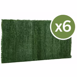 Lot de 6 Haies artificielles - 150 x 300 cm