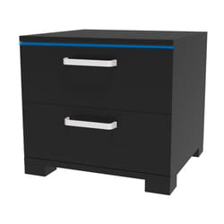 Habitat Et Jardin Chevet Led "karina" - 41 X 38 X 41.5 Cm - Noir