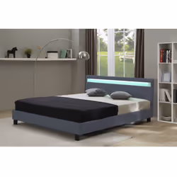 Description générale Le lit LED 'Maria' est un meuble au design original et élégant, parfait pour apporter une touche moderne ...