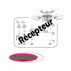 Jamara PCB Récepteur pour Catro