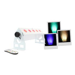 BoomTone DJ Super Babybar Projecteur laser discothèque Blanc