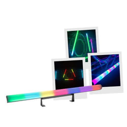 BoomTone DJ Neon Bar - Barre de LED multicolore avec 124 LED