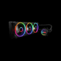 Ventilateur watercooling - M.RED - Aio ARGB - Silencieux - Design moderne - Compatible AM4