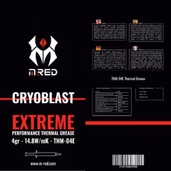 Accessoire watercooling thermal paste extreme PC M.RED Cryoblast