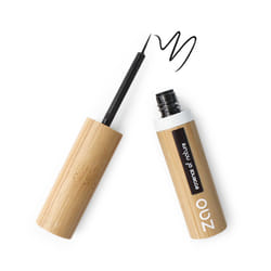 Zao Essence of Nature Eyeliner pinceau 070 Noir intense 3.8 ml