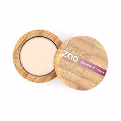 Zao Essence of Nature Ombre à paupières mate ronde 202 Brun beige 3g, Poudre, Lissage, Beige, Brun beige, 1 couleurs, Mat