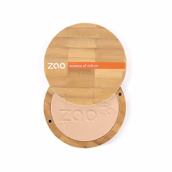 Zao Essence of Nature Poudre compacte 302 Beige rosé 9 g, Tous types de peau, Beige rosé, Beige, Pot, Poudre compacte, Mat