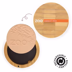 Zao Essence of Nature Poudre compacte 303 Beige abricot 9 g
