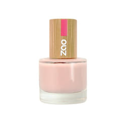 Zao Essence of Nature Vernis à ongles - Les doux 675 Rose givré 8 ml