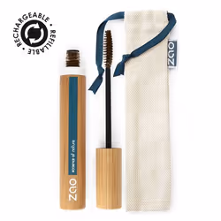Zao Essence of Nature Mascara volume & gainage Cacao (086) 7 ml, Marron, Cocoa, Bouclant, Épaississant, Volumisant, 7 ml, ...