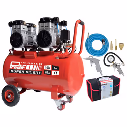 Compresseur silencieux 100L 3CV PRODIF Super Silent SIL1003 PRODIF Coaxial (à entraînement direct). Le + produit : - Silencie ...